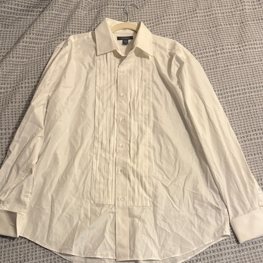 Madison Classic White Dress Shirt